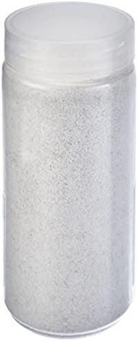Heku 30330-01-Arena decorativa (750 g, en lata reutilizable), color blanco, arena, 750g / Körnung 0,1mm