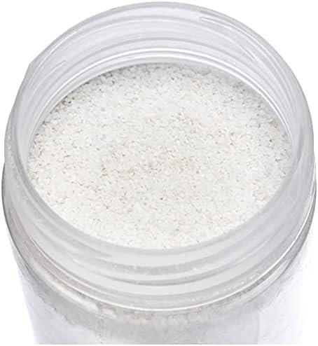 Heku 30330-01-Arena decorativa (750 g, en lata reutilizable), color blanco, arena, 750g / Körnung 0,1mm