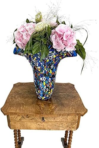 Jarrón de Cristal - Estilo Murano Antiguo - 42 cm, 6 kg