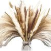 PPcdfre 120 Piezas de Ramo de Hierba de Pampa para DecoracióN de Mesa de Hogar con Flores Boho, DecoracióN de Sala de Estar, Fiesta de Granja RúStica
