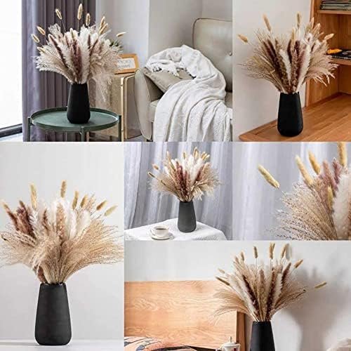 PPcdfre 120 Piezas de Ramo de Hierba de Pampa para DecoracióN de Mesa de Hogar con Flores Boho, DecoracióN de Sala de Estar, Fiesta de Granja RúStica