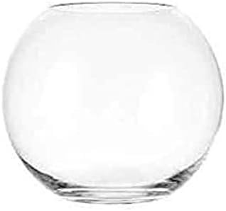 Oberstdorfer Glashütte Jarrón Bola Gigante XXXL Bola el florero Las Flores el florero, Cristal el Cristal Claro la Boca soplado el diámetro 40 cm, la Altura 34 cm, la Apertura 21 cm