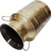 Soyizom Jarrones de Flores Decorativos, Cubo de Campo de Granja, Jarra de Leche Vintage rústica | Maceta de Metal galvanizado con Asas para Flores Florales Frescas secas para decoración