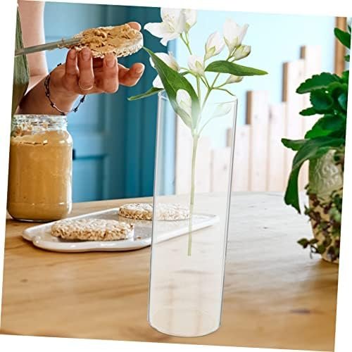 MAGICLULU 6 Piezas Jarrón De Vela Flotante Florero Moderno Jarrones Flotantes para Velas Jarrones Altos De Cristal para Centros De Mesa Vidrio De Alto Borosilicato Piso Flores De Mesa