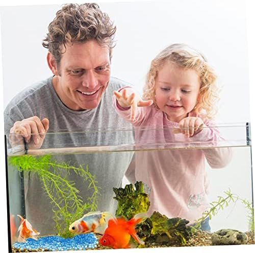 SEWOART 1 Paquete Arena del Fondo del Tanque de Peces jarrones de Vidrio Transparente para Flores decoración Azul Home Decor decoração casa florero pecera Piedra de Vidrio en Maceta Joya