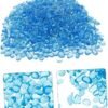 SEWOART 1 Paquete Arena del Fondo del Tanque de Peces jarrones de Vidrio Transparente para Flores decoración Azul Home Decor decoração casa florero pecera Piedra de Vidrio en Maceta Joya