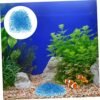 SEWOART 1 Paquete Arena del Fondo del Tanque de Peces jarrones de Vidrio Transparente para Flores decoración Azul Home Decor decoração casa florero pecera Piedra de Vidrio en Maceta Joya