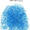 SEWOART 1 Paquete Arena del Fondo del Tanque de Peces jarrones de Vidrio Transparente para Flores decoración Azul Home Decor decoração casa florero pecera Piedra de Vidrio en Maceta Joya